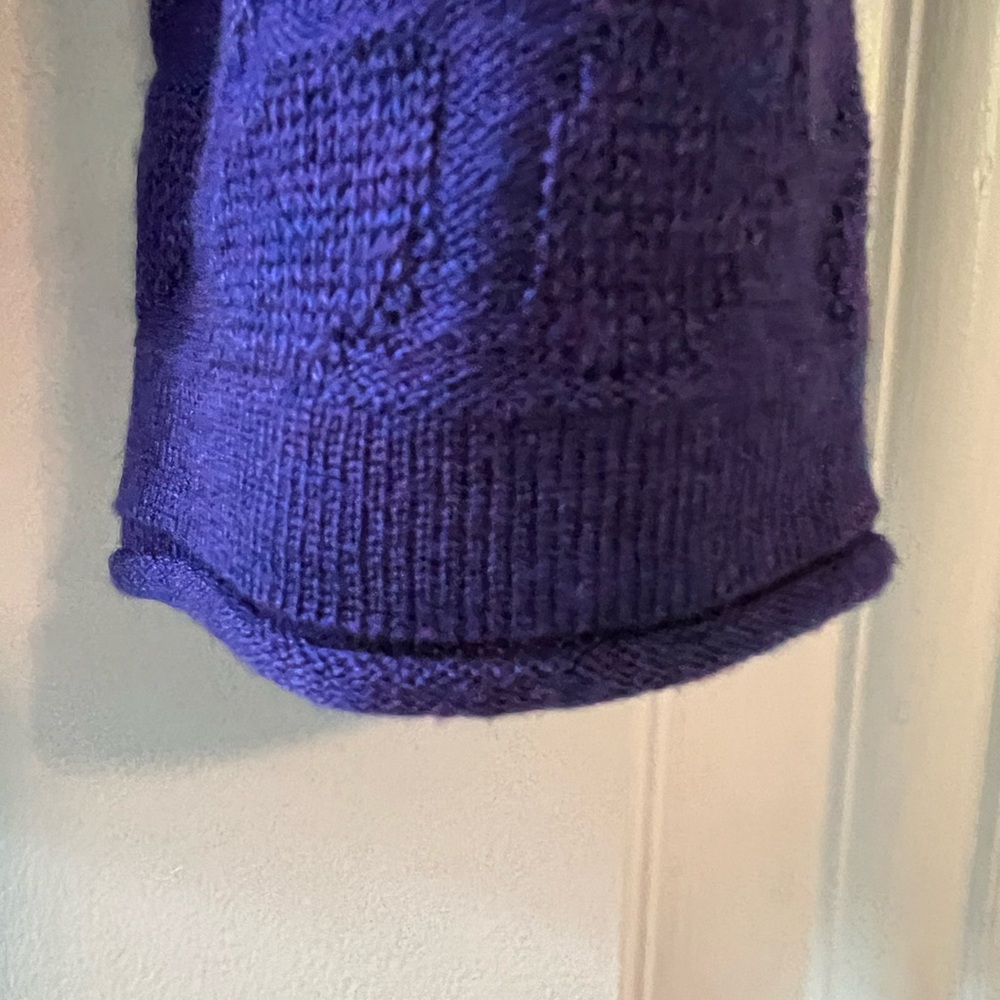 NWOT purple sweater size XL - Picture 3 of 6